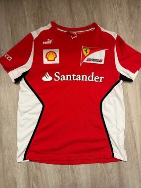 Puma scuderia ferrari formula 1 team replica t shirt